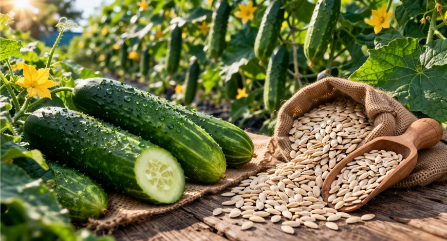 Cucumber Hybrid Seeds for Farming