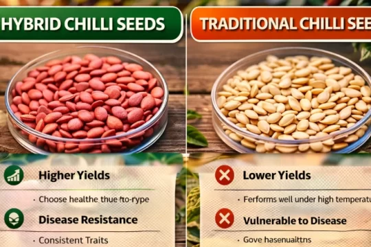 Hybrid vs Traditional Chilli Seeds