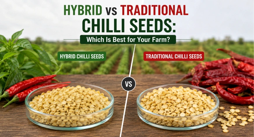 Hybrid vs Traditional Chilli Seeds