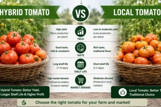 Hybrid Tomato vs Local Tomato Seeds