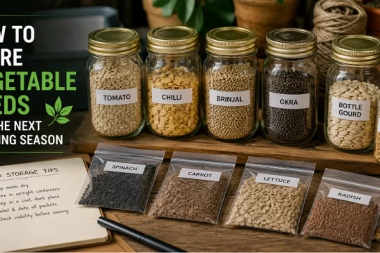 How to Store Vegetable Seeds