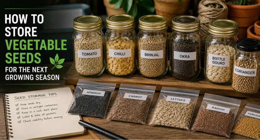 How to Store Vegetable Seeds