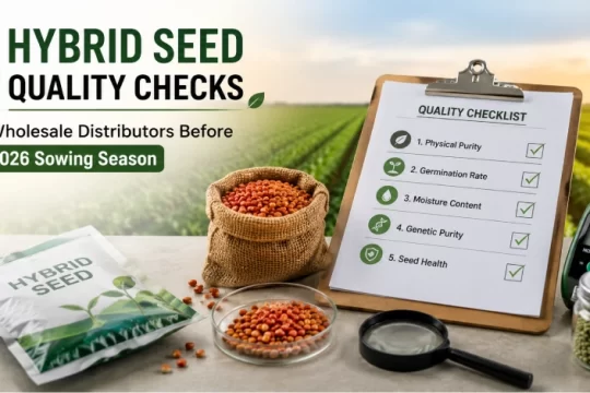 Hybrid Seed Quality Checks for Distributors