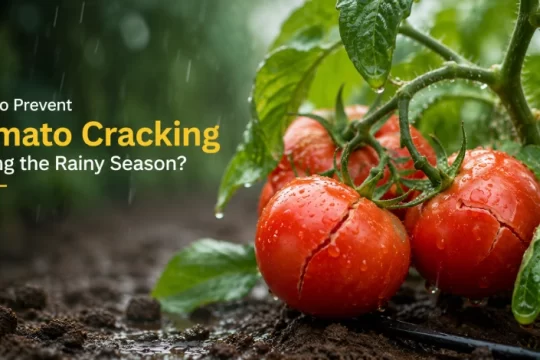 Tomato Cracking During the Rainy Season