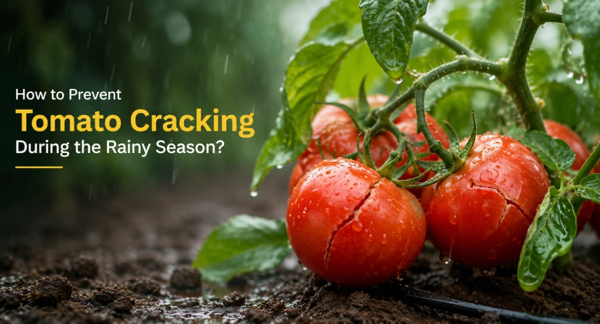 Tomato Cracking During the Rainy Season