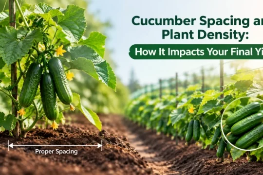 Cucumber Spacing and Plant Density